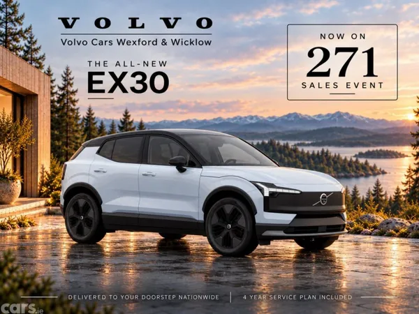 Volvo EX30 SUV, Electric, 2027, Blue