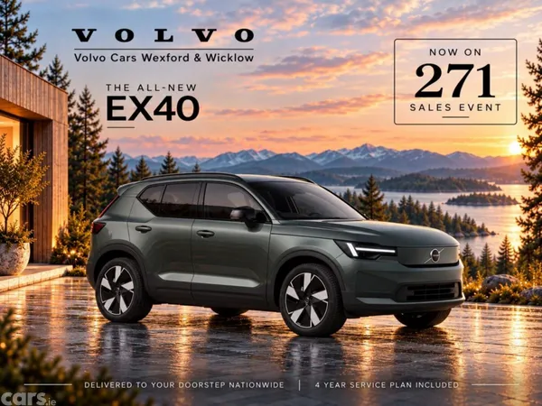 Volvo EX40 SUV, Electric, 2027, Black
