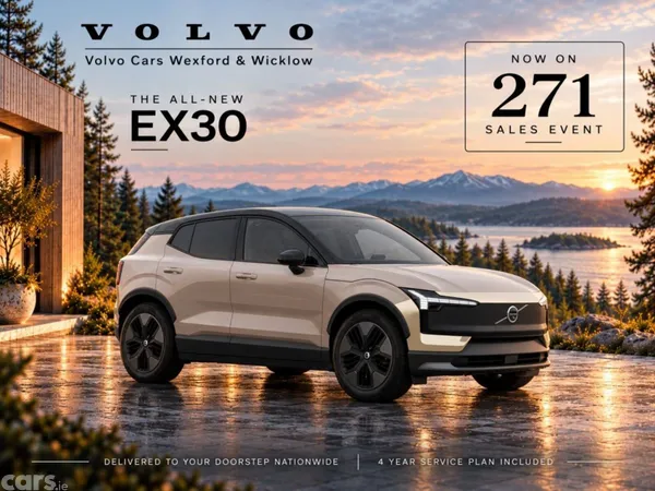Volvo EX30 SUV, Electric, 2027, Gold