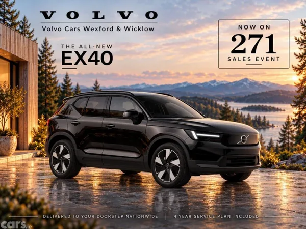 Volvo EX40 SUV, Electric, 2027, Black