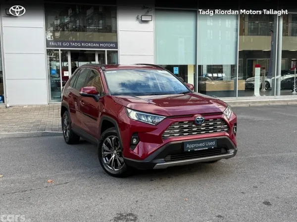 Toyota RAV4 SUV, Petrol Hybrid, 2022, Red