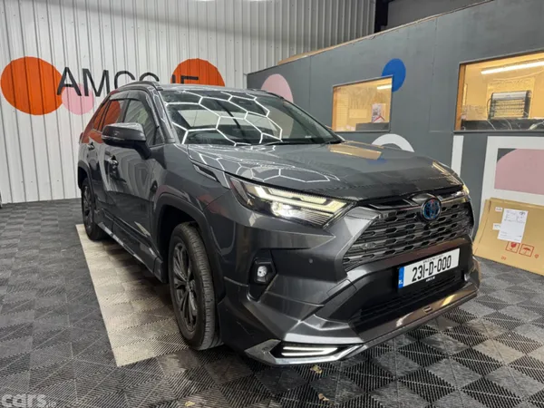 Toyota RAV4 SUV, Petrol Hybrid, 2023, Grey