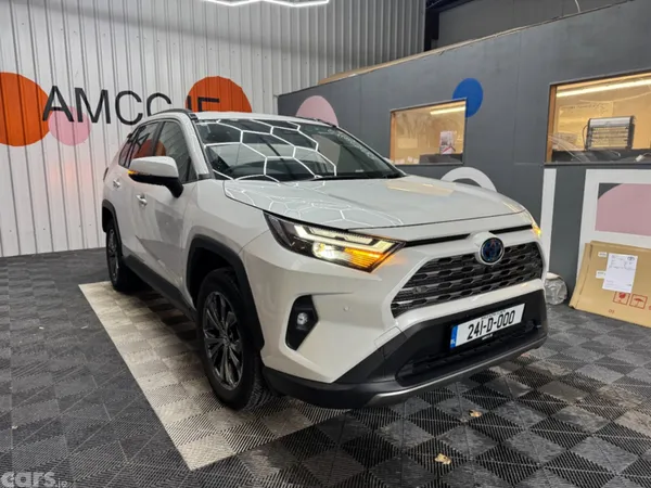 Toyota RAV4 SUV, Petrol Hybrid, 2024, White