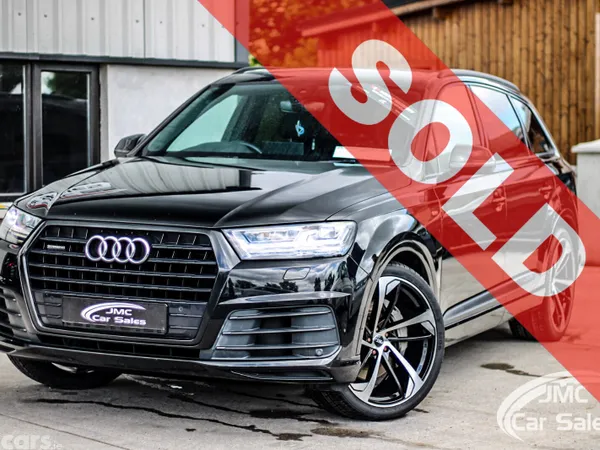 Audi Q7 SUV, Diesel Hybrid, 2019, Black