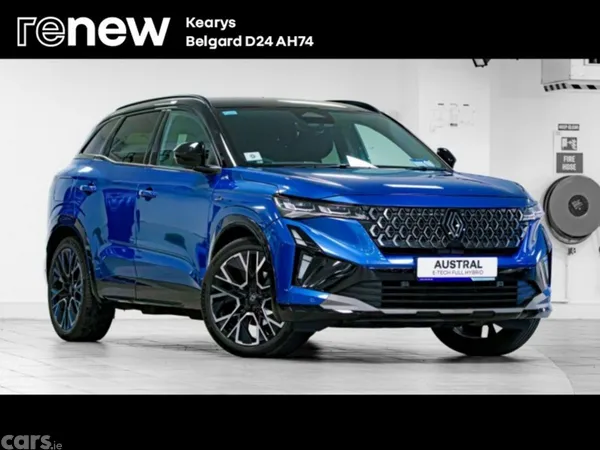 Renault Austral SUV, Petrol Hybrid, 2025, Blue