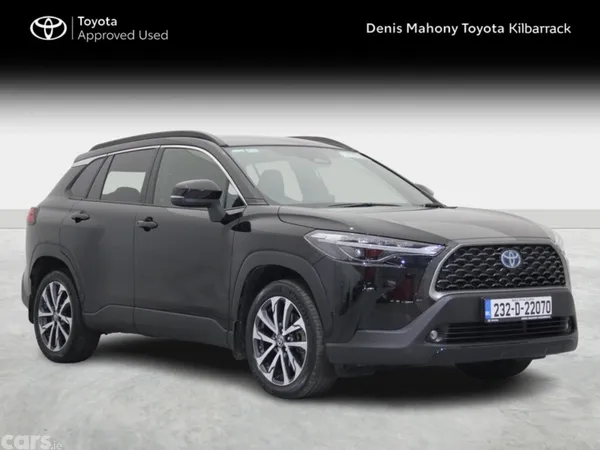 Toyota Corolla Cross SUV, Petrol Hybrid, 2023, Black