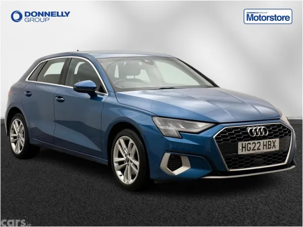 Audi A3 Hatchback, Petrol Hybrid, 2022, Blue