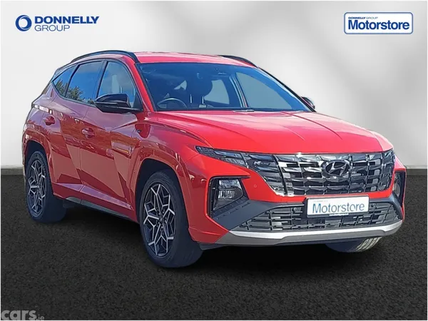 Hyundai Tucson SUV, Petrol Hybrid, 2022, Red