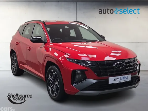 Hyundai Tucson SUV, Petrol Hybrid, 2023, Red