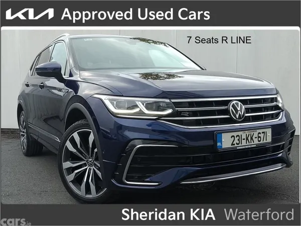Volkswagen Tiguan Allspace SUV, Diesel, 2023, Blue