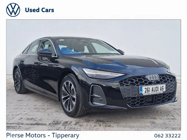 Audi A6 Saloon, Petrol Hybrid, 2026, Black