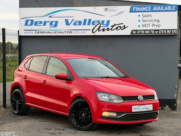 Volkswagen Polo Hatchback, Diesel, 2015, Red