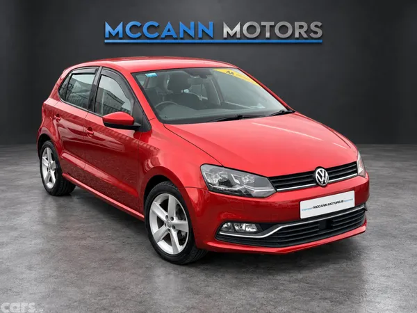 Volkswagen Polo Hatchback, Petrol, 2017, Red
