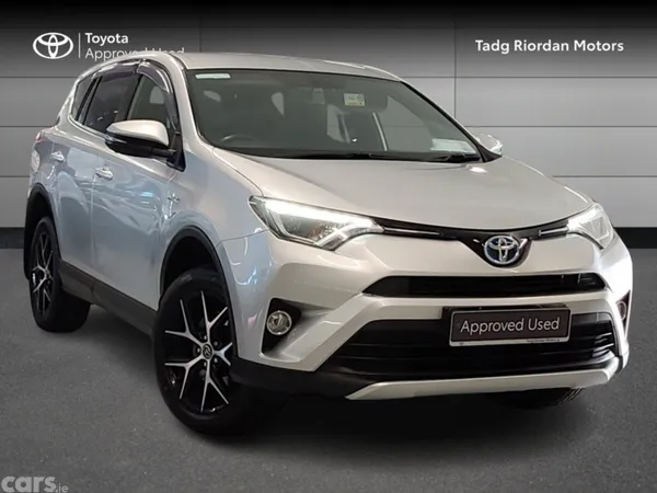 Toyota RAV4 SUV, Petrol Hybrid, 2016, Silver