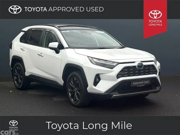 Toyota RAV4 SUV, Petrol Hybrid, 2023, White