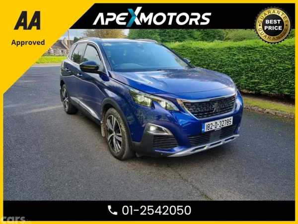 Peugeot 3008 SUV, Diesel, 2018, Blue