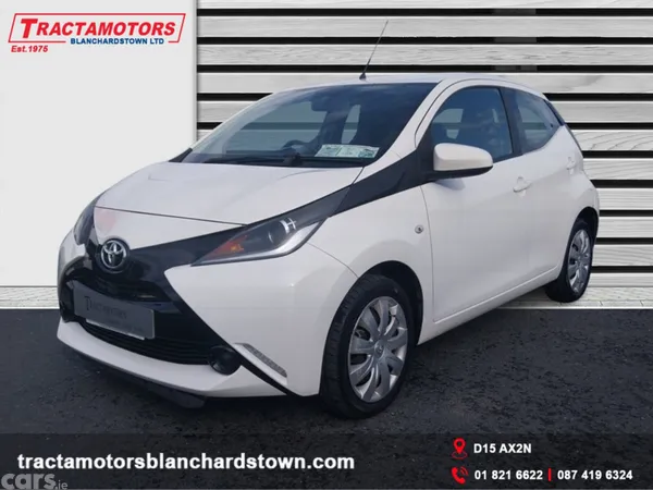 Toyota Aygo Hatchback, Petrol, 2016, White