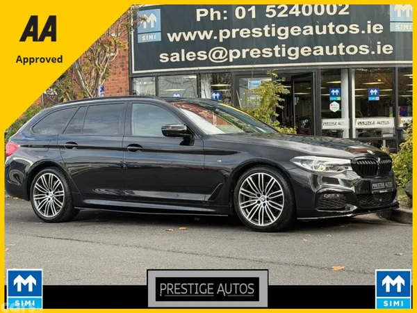 BMW 5-Series Estate, Diesel, 2019, Black