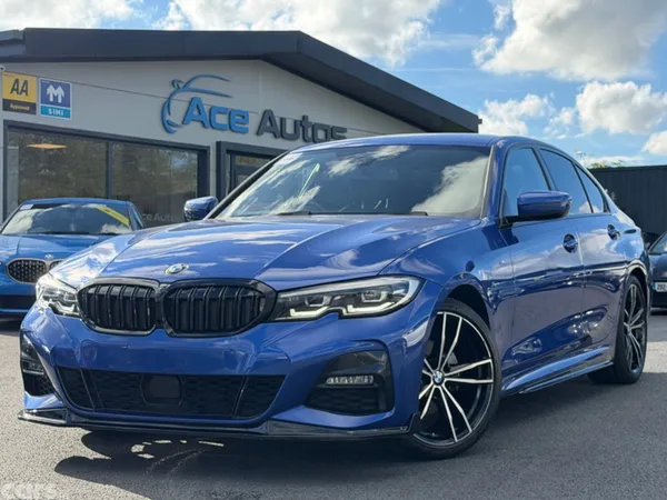 BMW 3-Series Saloon, Petrol, 2019, Blue