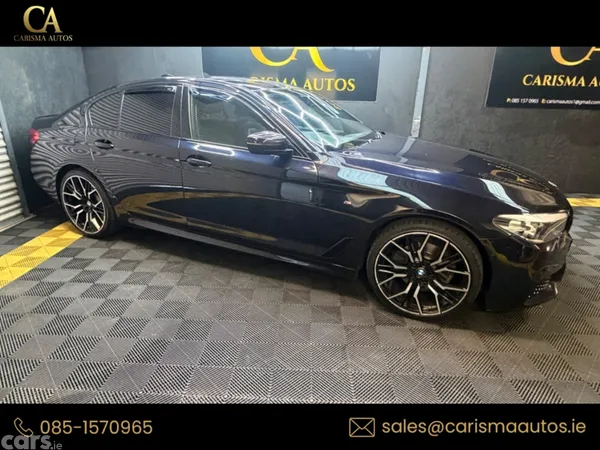 BMW 5-Series Saloon, Diesel, 2018, Black
