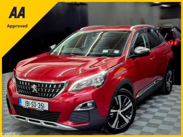 Peugeot 3008 MPV, Diesel, 2019, Red