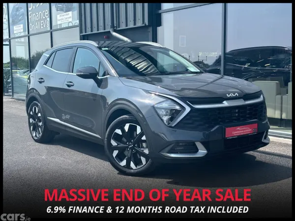 Kia Sportage SUV, Petrol Plug-in Hybrid, 2023, Grey