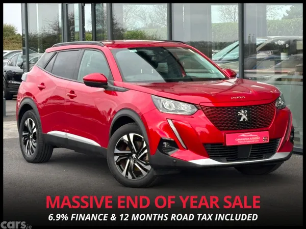 Peugeot 2008 MPV, Electric, 2021, Red