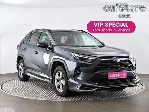 Toyota RAV4 SUV, Petrol Hybrid, 2021, Black