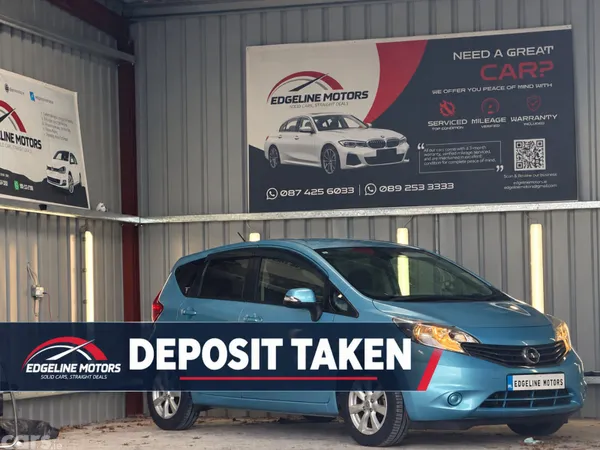 Nissan Note Hatchback, Petrol, 2013, Blue