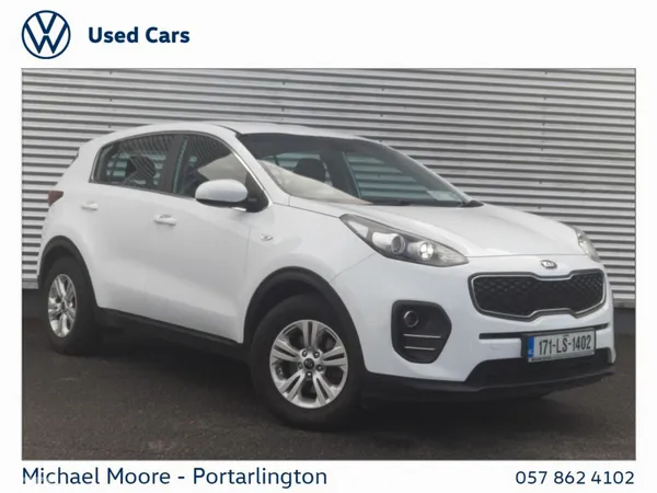 Kia Sportage SUV, Diesel, 2017, White