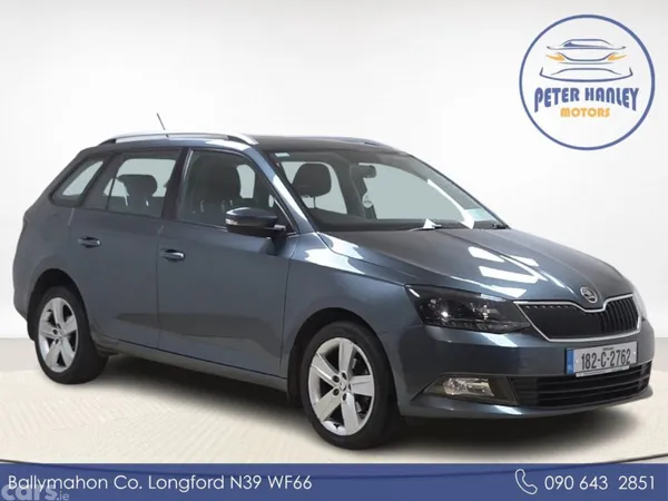 Skoda Fabia Estate, Petrol, 2018, Grey