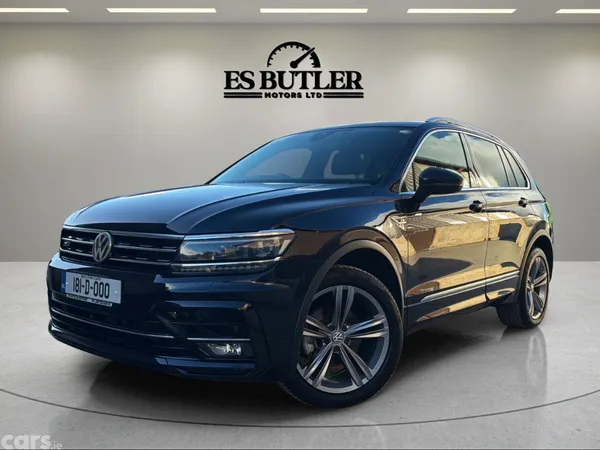 Volkswagen Tiguan SUV, Diesel, 2018, Black