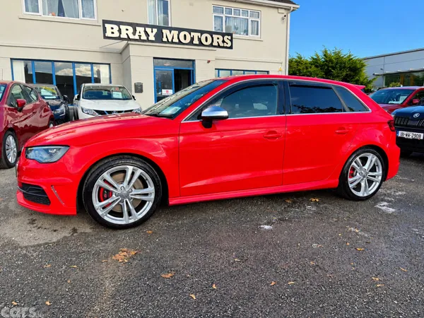Audi S3 Hatchback, Petrol, 2017, Red