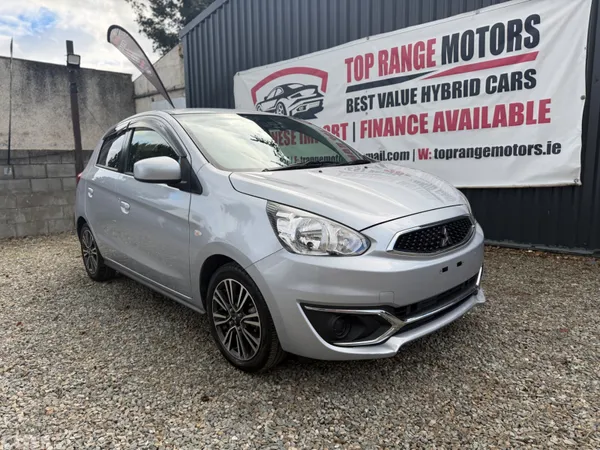 Mitsubishi Mirage Hatchback, Petrol, 2017, Silver