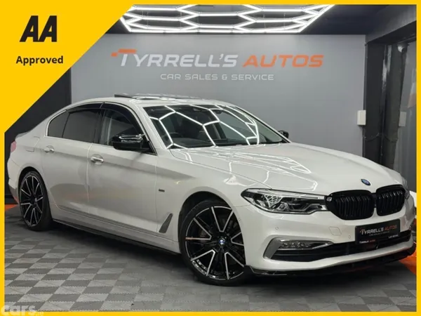 BMW 5-Series Saloon, Diesel, 2018, White