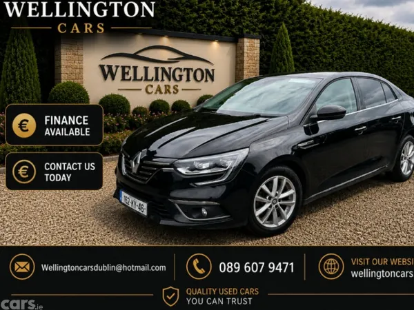 Renault Megane Saloon, Diesel, 2018, Black