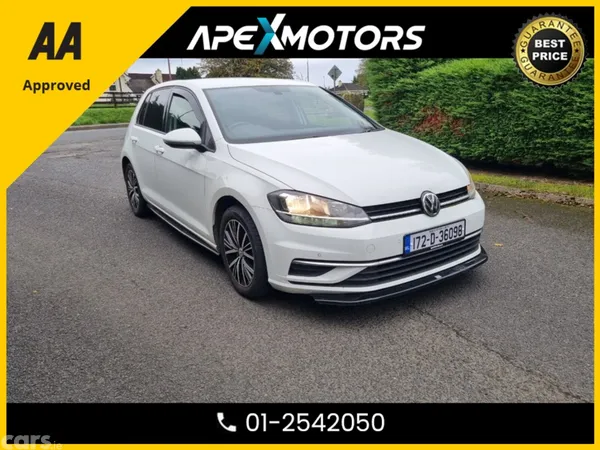 Volkswagen Golf Hatchback, Petrol, 2017, White
