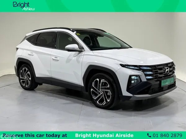 Hyundai Tucson MPV, Petrol Plug-in Hybrid, 2026, White