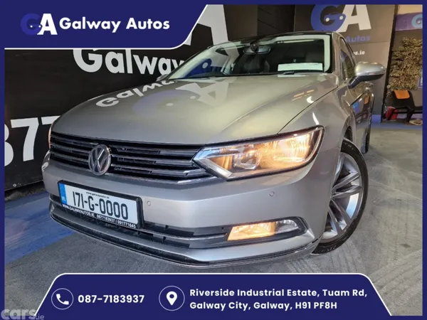 Volkswagen Passat Saloon, Diesel, 2017, Silver