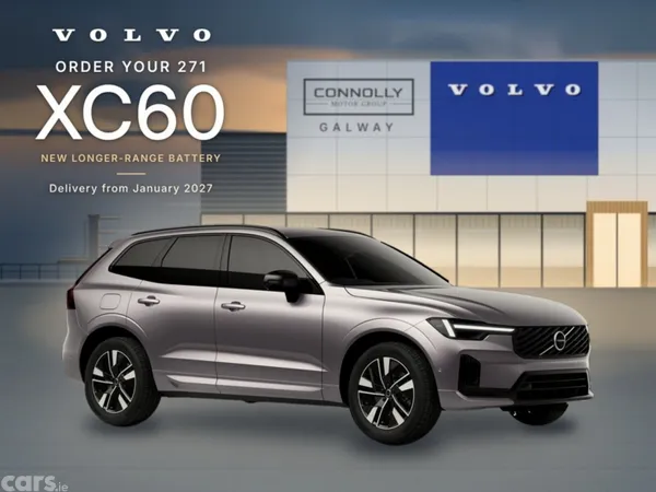 Volvo XC60 SUV, Petrol Plug-in Hybrid, 2027, Silver
