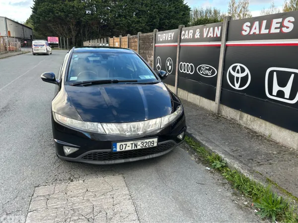 Honda Civic Hatchback, Petrol, 2007, Black