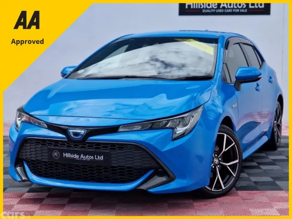 Toyota Corolla Hatchback, Petrol Hybrid, 2018, Blue