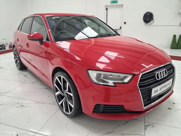Audi A3 Hatchback, Petrol, 2019, Red
