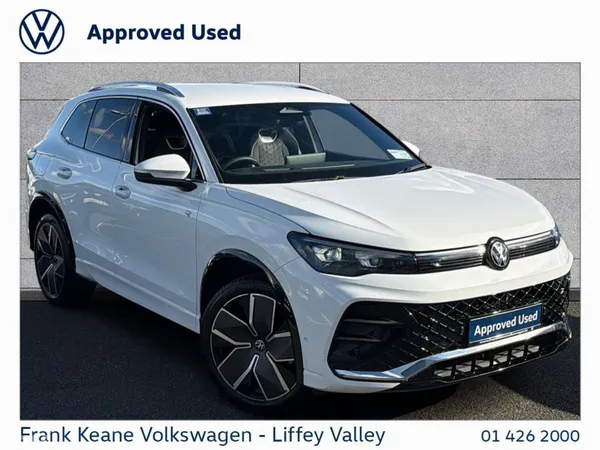 Volkswagen Tiguan SUV, Petrol Plug-in Hybrid, 2026, White