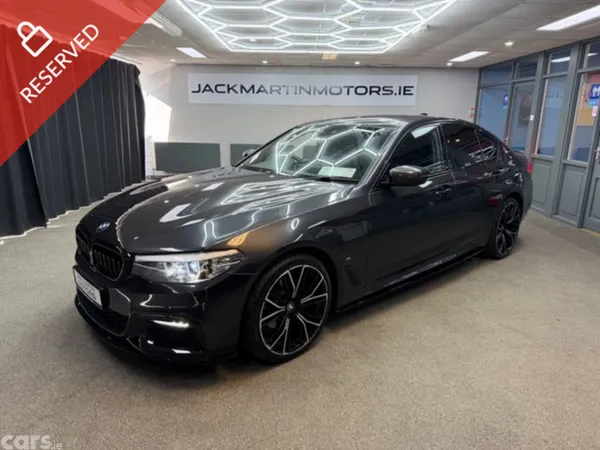 BMW 5-Series Saloon, Petrol Plug-in Hybrid, 2018, Grey