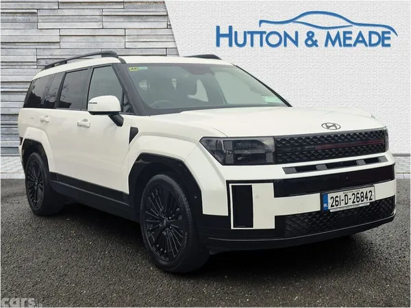 Hyundai Santa Fe SUV, Petrol Plug-in Hybrid, 2026, White
