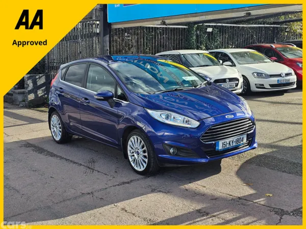 Ford Fiesta Hatchback, Petrol, 2015, Blue