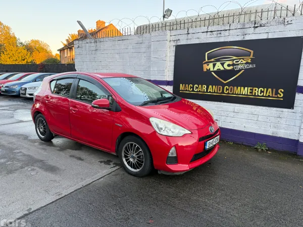 Toyota Aqua Hatchback, Petrol Hybrid, 2013, Red