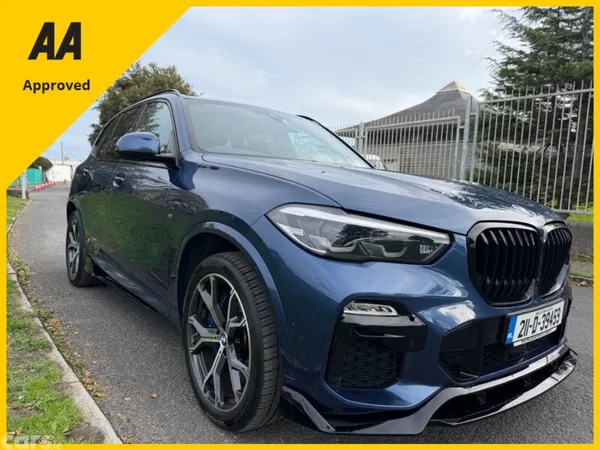 BMW X5 SUV, Petrol Plug-in Hybrid, 2021, Blue