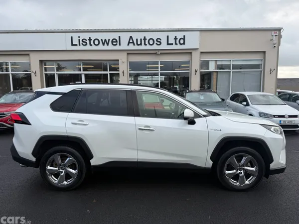 Toyota RAV4 SUV, Petrol Hybrid, 2020, White